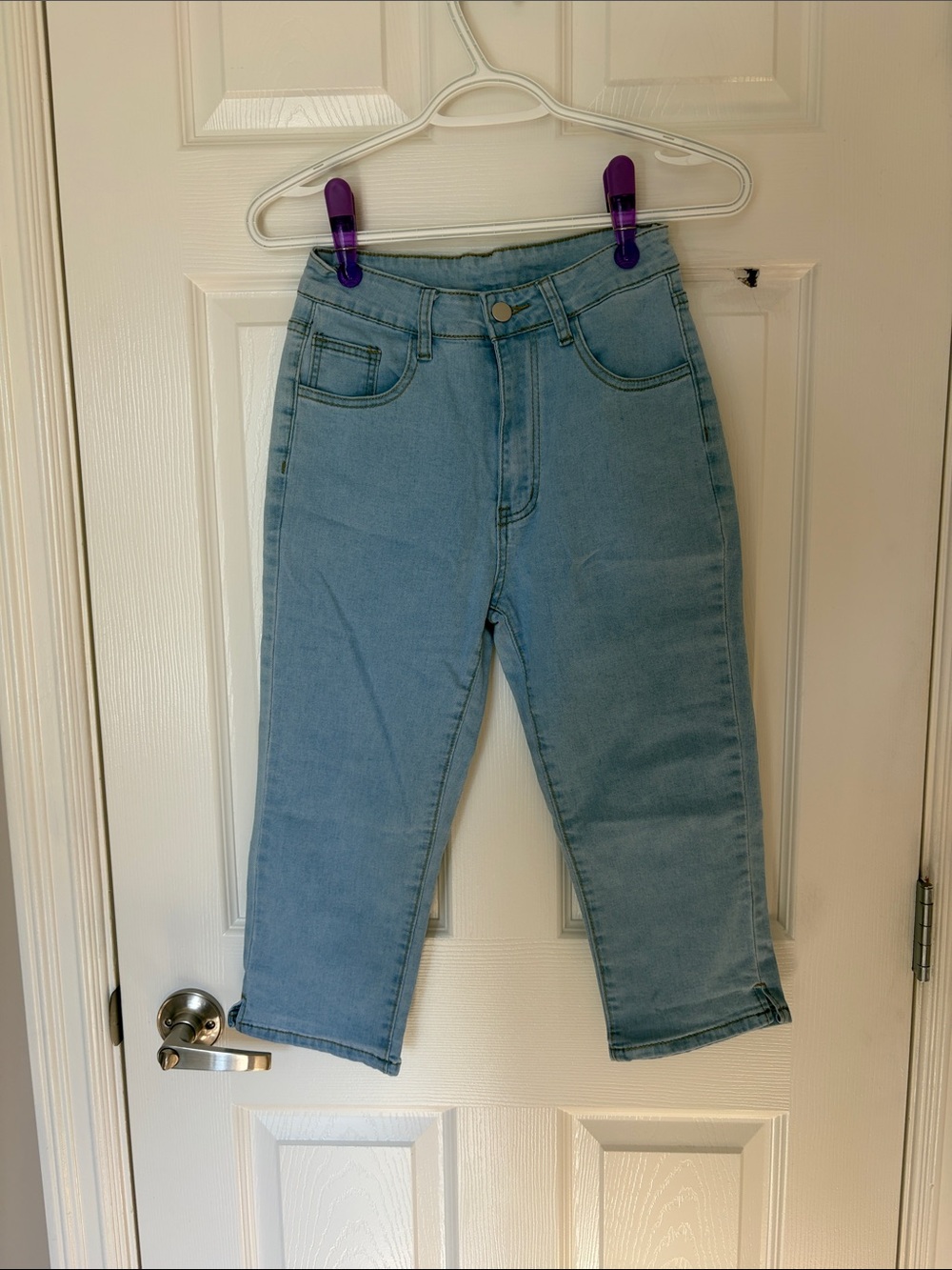 Light Blue High-Waist Women’s Jeans